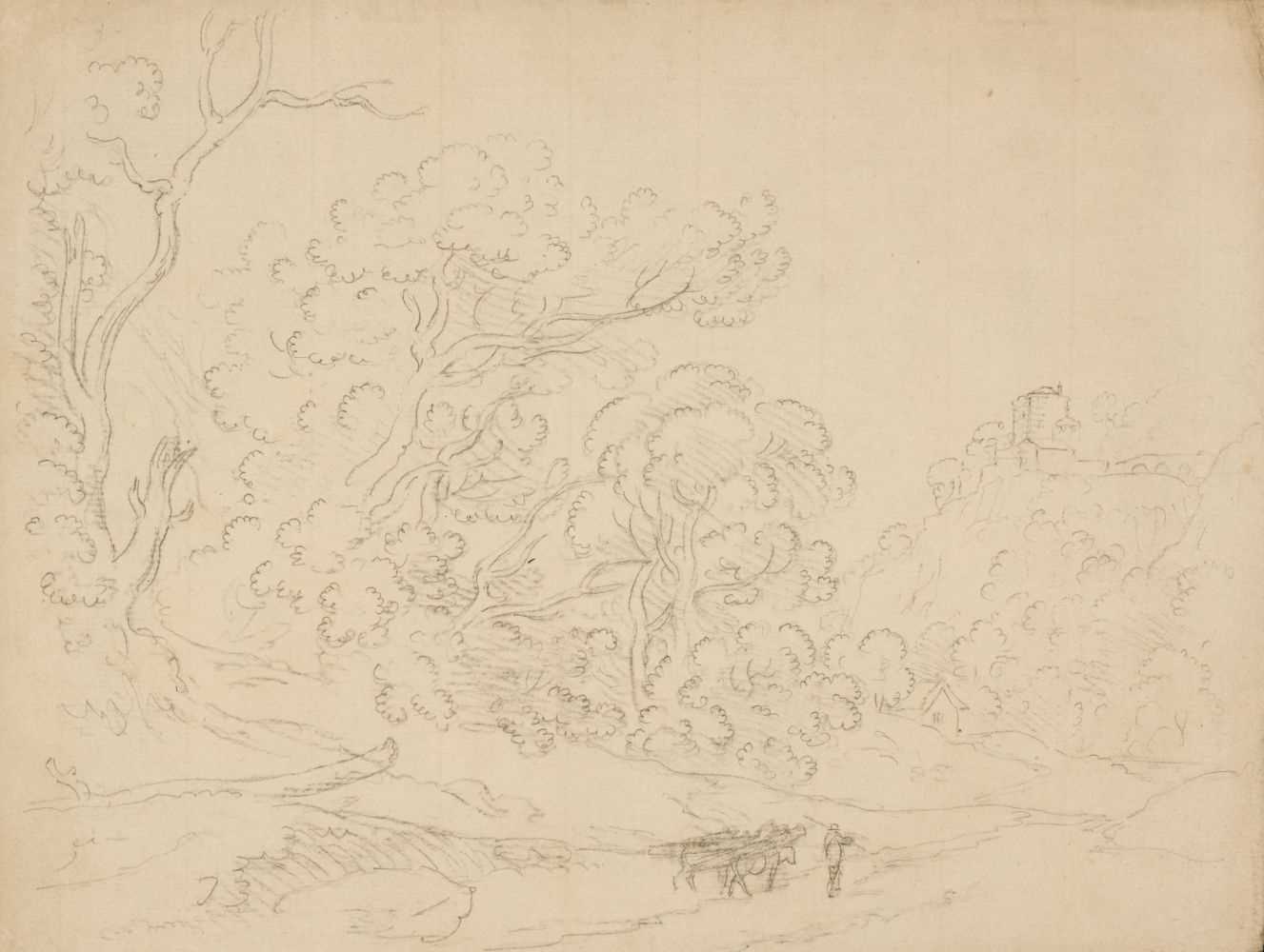 Lot 64 - Sandby (Paul, 1731-1806). A wooded landscape,