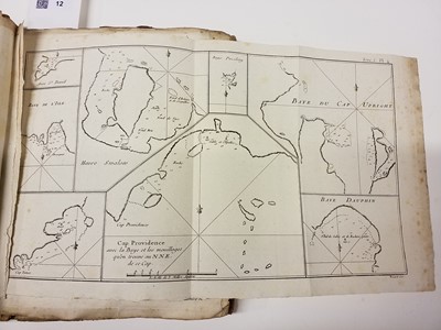 Lot 12 - Hawkesworth (John). Cartes et Figures des Voyages, atlas volume, 1774