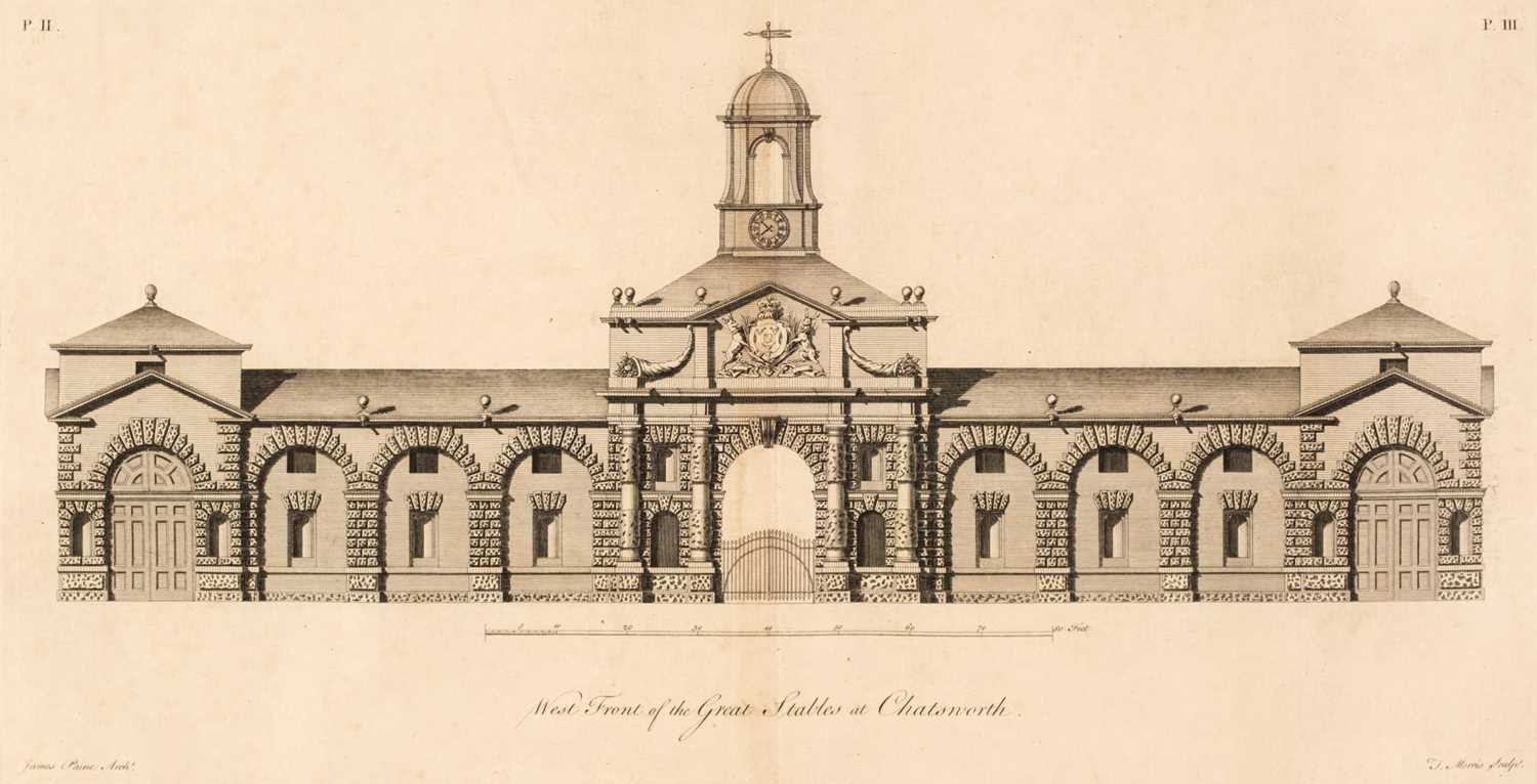 Lot 347 - Paine (James). Plans, Elevations and Sections, part the first, 1767