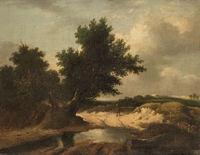 Lot 8 - Bath (Benjamin Barker of, 1776-1838). Landscape, oil on canvas