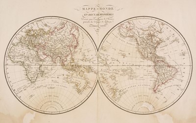 Lot 7 - Tardieu (Ambrose). Atlas...,  L'Histoire Generale des Voyages de la Harpe, Paris, 1821