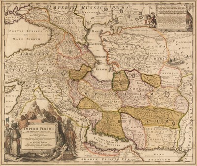 Lot 122 - Persia. Homann (J. B.), Imperii Persici in omnes suas Provincias..., Nuremberg, circa 1720