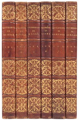 Lot 11 - Cromwell (Thomas Kitson). Excursions in the county of Norfolk, Suffolk & Essex, 6 volumes, 1818-19