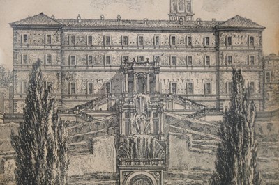 Lot 47 - Piranesi (Giovanni Battista, 1720-1778). Baths of Diocletian, & Villa d'Este, Tivoli, 1773-1774