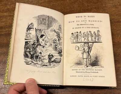 Lot 325 - Mayhew (Henry & Horace). Whom to Marry and How to Get Married!, [1848]