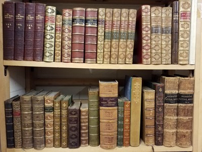 Lot 351 - Bindings. 52 volumes of 19th & early 20th-century leather bindings