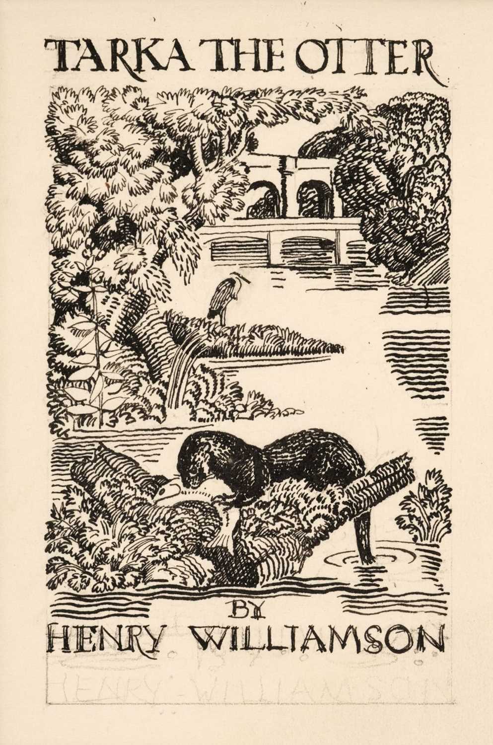 Lot 105 - Tunnicliffe (Charles Frederick, 1901-1979). Tarka the Otter