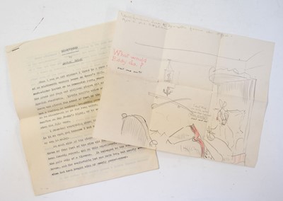 Lot 174 - Welch (Denton, 1915-1948). Self Portrait and small archive of related ephemera, 1934-1936