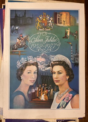 Lot 276 - 1953 Elizabeth II. A group of 20 billboard and other similar posters, c. 1953-77