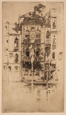 Lot 226 - Cameron (David Young, 1865-1945). Venetian Palace