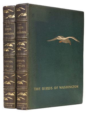 Lot 40 - Dawson (William). The Birds of Washington, Patrons' Edition [De Luxe], 2 volumes, 1909