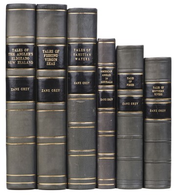 Lot 45 - Grey (Zane). Tales of the Angler's Eldorado New Zealand, New York: Harper & Bros, 1st edition, 1926