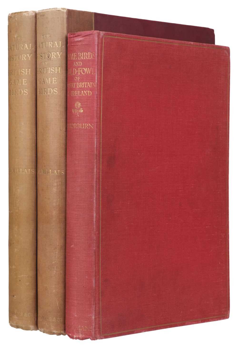 Lot 56 - Millais (J.G). The Natural History of British Game Birds, 2 volumes, 1st edition, 1909