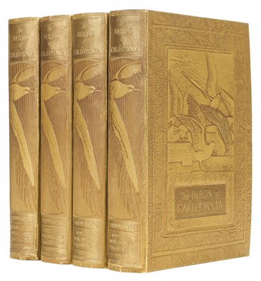 Lot 39 - Dawson (William Leon). The Birds of California, Trade Souvenir Edition, 4 volumes, 1923