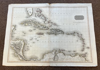 Lot 185 - West Indies. De Vaugondy (R.), Isles Saint Domingue ou Hispaniola et de la Martinique,  circa 1750