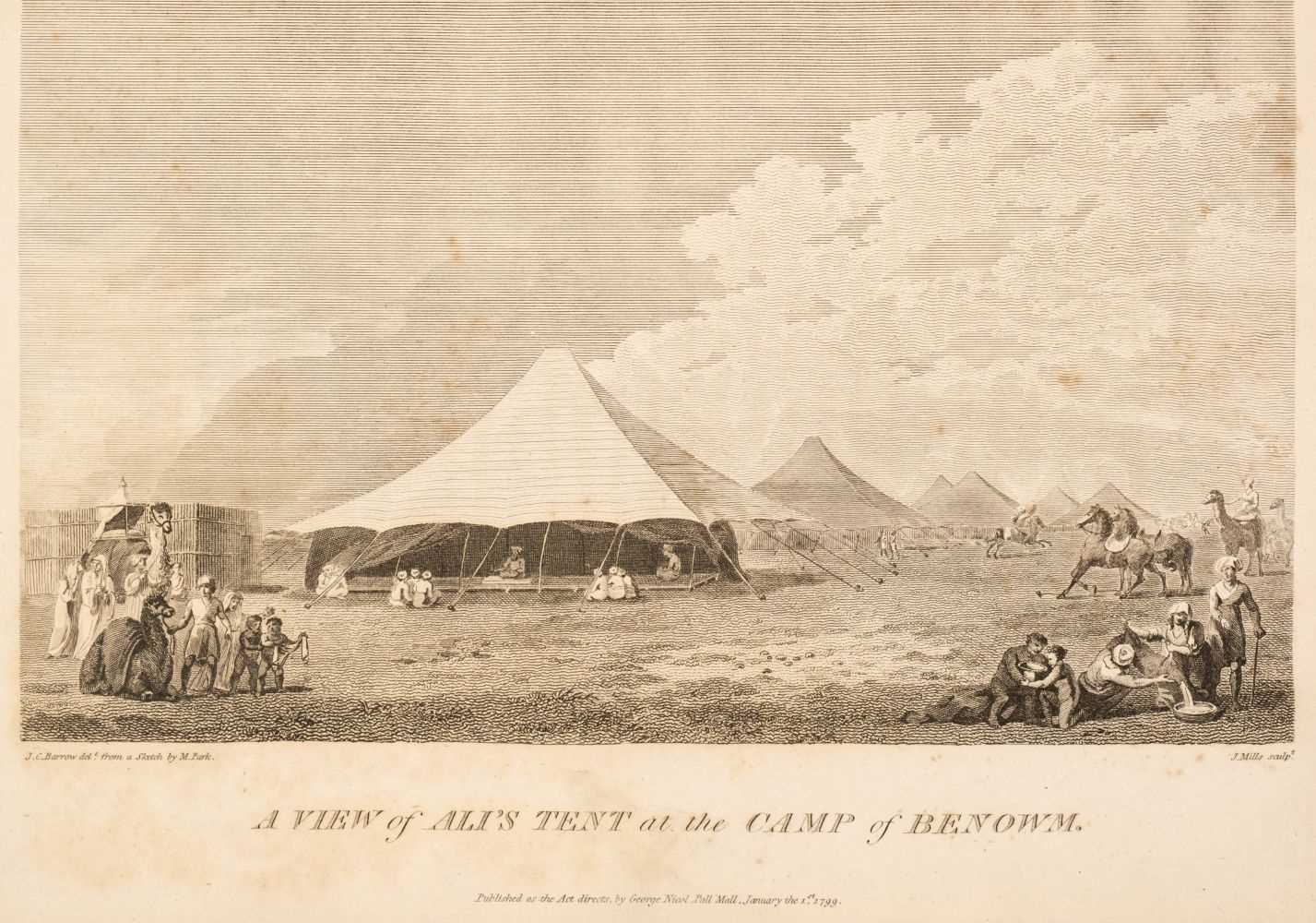 Lot 18 - Park (Mungo). Travels in the Interior Districts of Africa, 2nd edition, 1799