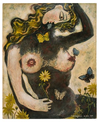 Lot 245 - Cox (Morris, 1903-1998). Figure with Butterflies