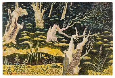 Lot 244 - Cox (Morris, 1903-1998). Bomb Crater Epping Forest, 1948