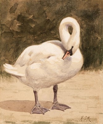 Lot 93 - Marks (Henry Stacy, 1829-1898). Mute Swan