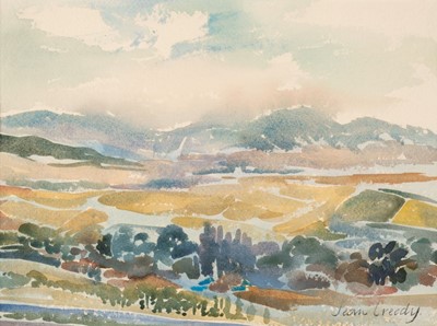 Lot 209 - Creedy (Jean, 1920-2014). Distant Mountains from Katoomba Falls..., and four others