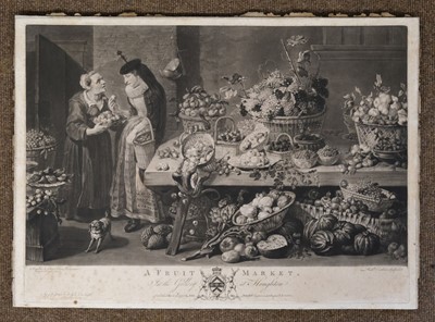 Lot 196 - Earlom (Richard). The Larder in the Common Parlour at Houghton..., John Boydell, 1775