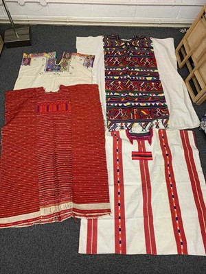 Lot 461 - South America. A collection of traditional huipil tunics, early-later 20th century