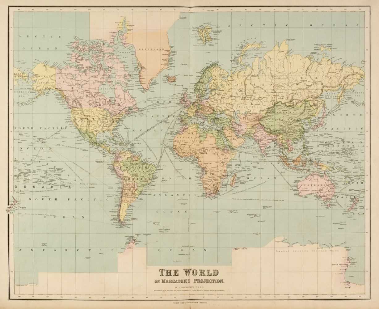 Lot 20 - Philip (George and Son, publishers). Philip's General Atlas of the World, 1864