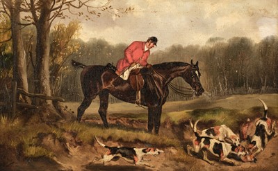 Lot 88 - Wheeler (Alfred, 1852-1932). A set of four Hunting Scenes, oil on canvas