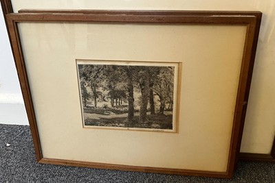 Lot 324 - Cheston (Charles Sidney, 1882-1960). Group of 8 landscape etchings