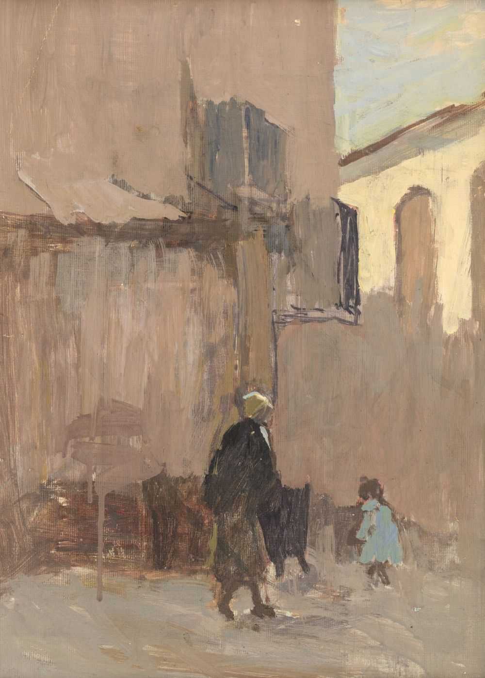 Lot 232 - Attributed to Eileen Murray (1885-1962). Continental Scene