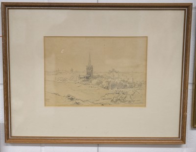 Lot 101 - Chambers (George, 1803-1840). Shipping off the coast, Whitby