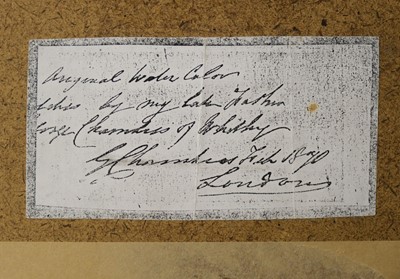 Lot 101 - Chambers (George, 1803-1840). Shipping off the coast, Whitby