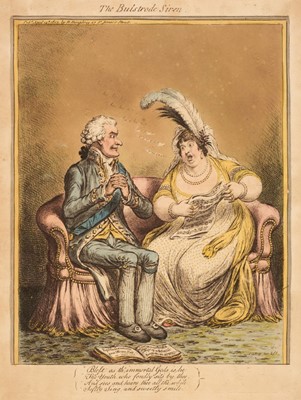 Lot 227 - Gillray (James). The Bulstrode Siren, H. Humphrey April 14th. 1803