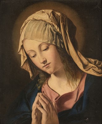 Lot 12 - Salvi (Giovanni Battista, Il Sassoferrato, 1609-1685). The Madonna at Prayer, probably 18th century