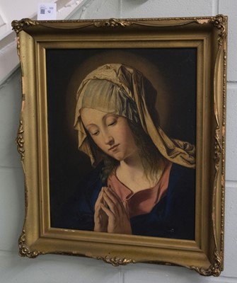 Lot 12 - Salvi (Giovanni Battista, Il Sassoferrato, 1609-1685). The Madonna at Prayer, probably 18th century
