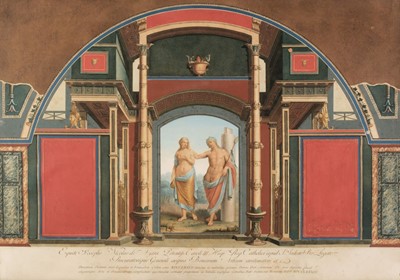 Lot 176 - Von Maron (Anton). Two engravings of the Interiors of the Villa Negroni, 1781 & 83