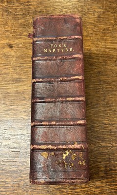 Lot 253 - Foxe, John, Book of Martyrs, 2 volumes in one, 3rd edition, John Daye, 1576