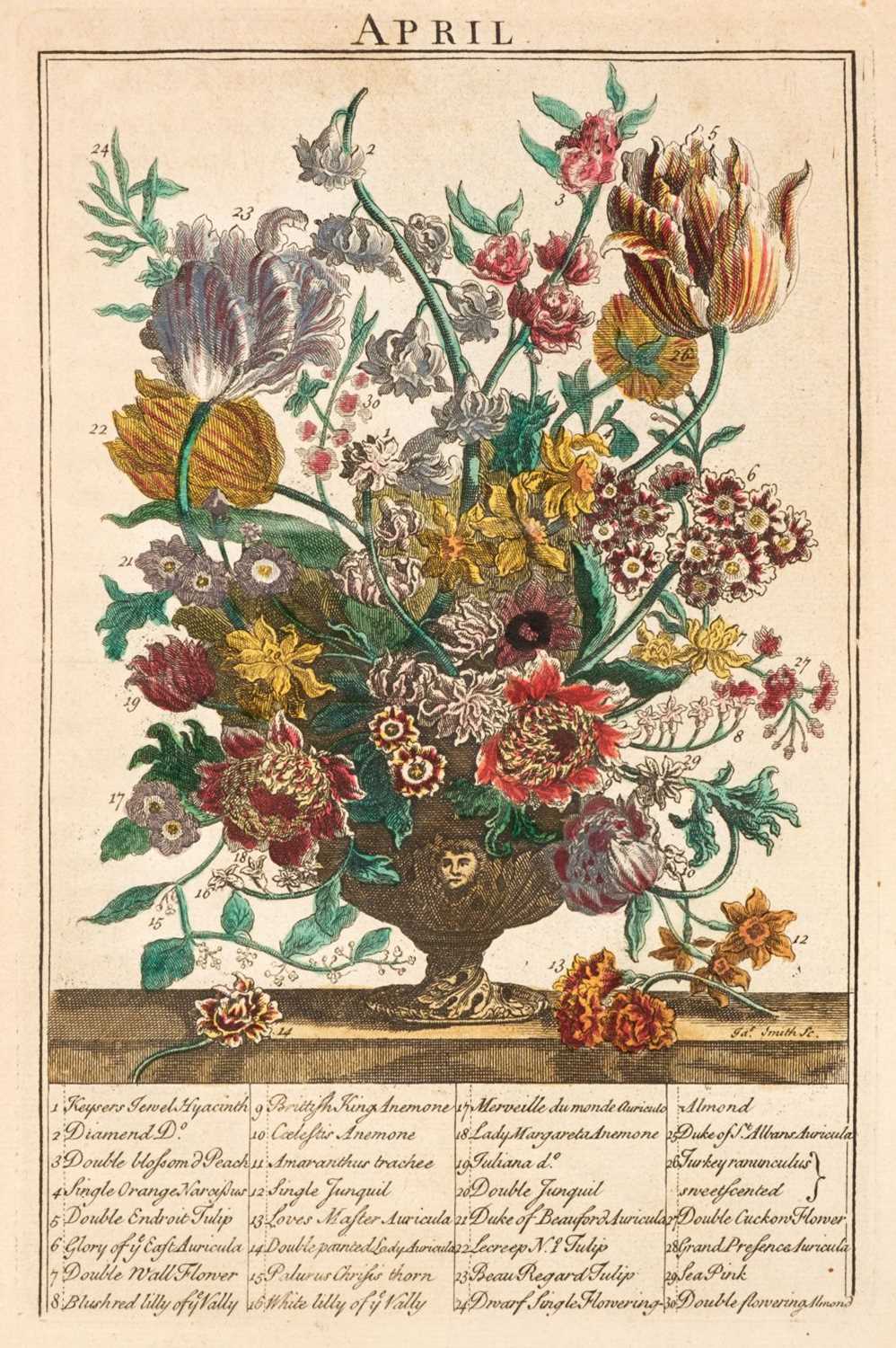 Lot 62 - Furber (Robert). The Flower-Garden Display'd, 1732