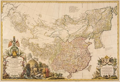 Lot 91 - China. D'Anville (J. B. B.), Carte la plus Generale et qui Comprend La Chine..., 1734