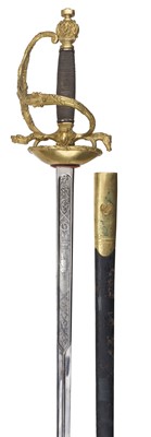 Lot 107 - Sword. A Toledo ceremonial sword, early to mid 20th century