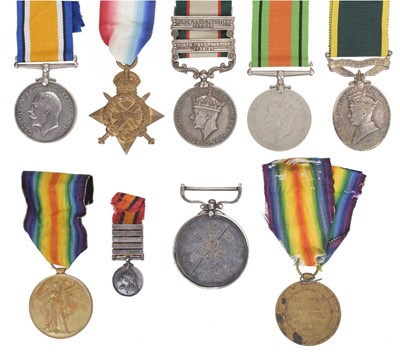 Lot 188 - Medals. General Service 1918-62, G.VI.R., 1 clasp, Palestine 1945-48  and other items