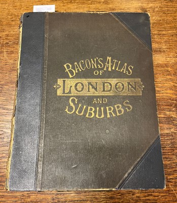 Lot 31 - Bacon (G. W. publisher). Bacon's Large Scale Atlas of London and Suburbs..., circa 1930s