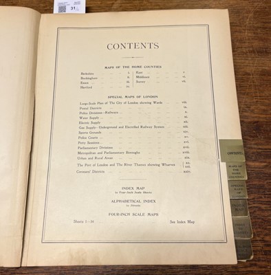 Lot 31 - Bacon (G. W. publisher). Bacon's Large Scale Atlas of London and Suburbs..., circa 1930s