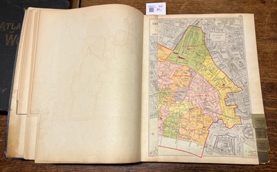 Lot 31 - Bacon (G. W. publisher). Bacon's Large Scale Atlas of London and Suburbs..., circa 1930s