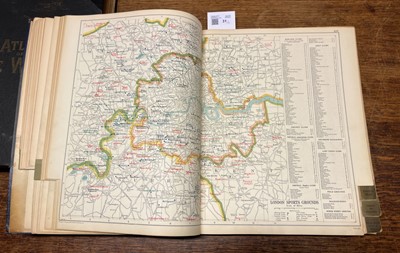 Lot 31 - Bacon (G. W. publisher). Bacon's Large Scale Atlas of London and Suburbs..., circa 1930s
