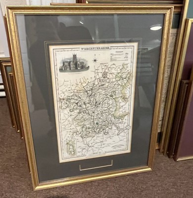 Lot 82 - British County Maps. A Collection of 40 maps, 17th - 19th century