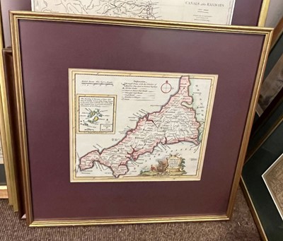 Lot 82 - British County Maps. A Collection of 40 maps, 17th - 19th century