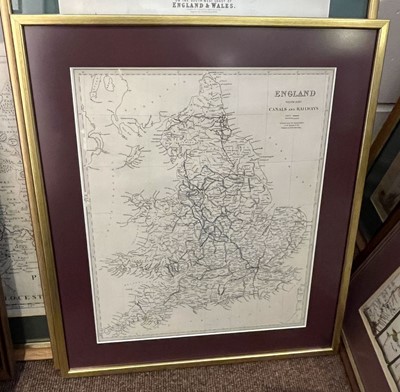 Lot 82 - British County Maps. A Collection of 40 maps, 17th - 19th century