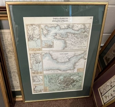 Lot 82 - British County Maps. A Collection of 40 maps, 17th - 19th century