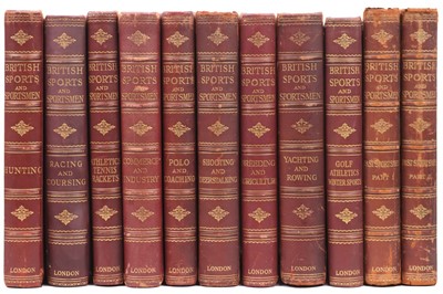Lot 57 - British Sports and Sportsmen. 12 volumes, 1908-1931